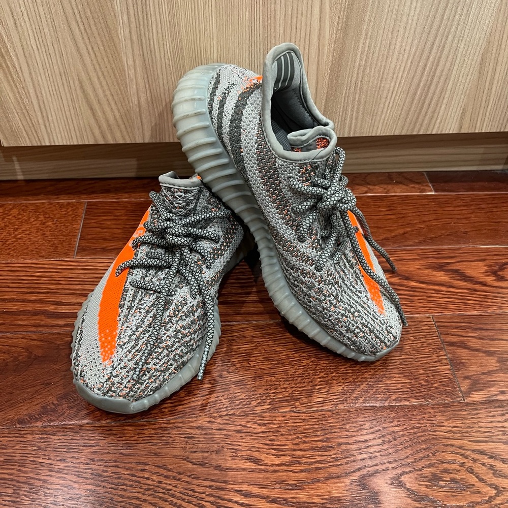 Adidas Yeezy Boost 350 V2 Beluga Reflective Belurf Stegry Solred GW1229 Size 6